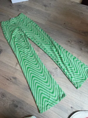 Urban Outfitters Green Flare Pants thumbnail 2