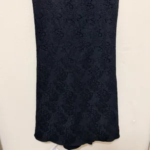 Carmen Marc Valvo Lace Gown Dress Womens 4 Small Black/Gold‎ Formal Evening thumbnail 5