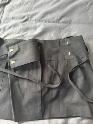 Glassons Black Mini Cargo Skirt thumbnail 7