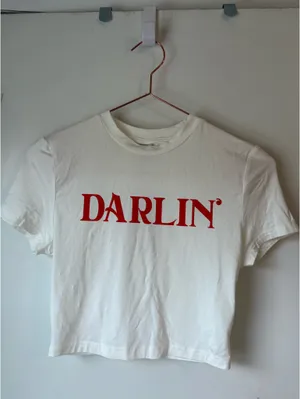 Musera Darlin' Bodycon Cropped Tee White Size M thumbnail 2