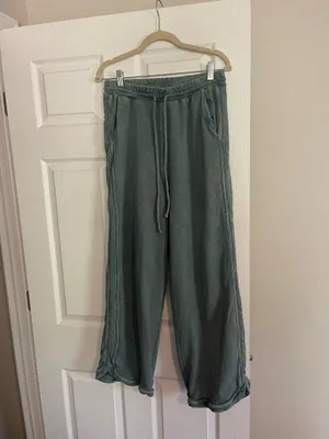 Three Bird Nest So Comfy Pant Green Size M thumbnail 3