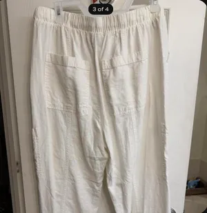Universal Threads White linen pants thumbnail 3