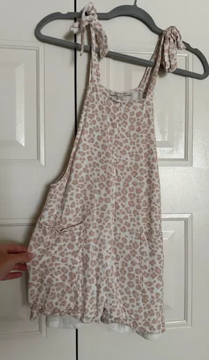 American Eagle Cheetah Romper thumbnail 1