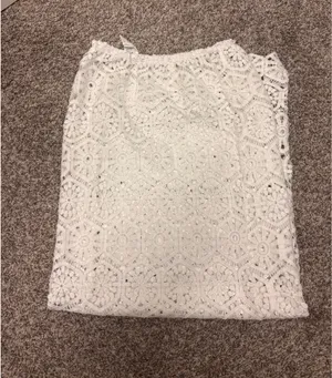 SheIn White Beach Skirt thumbnail 3