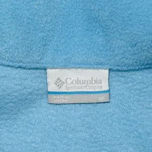 Columbia‎ Fleece Jacket Women's Full Zip Gorpcore Powder Light Blue Size Medium thumbnail 5