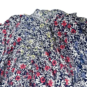A.N.A Floral Long Sleeve Top Sz Xxl thumbnail 4