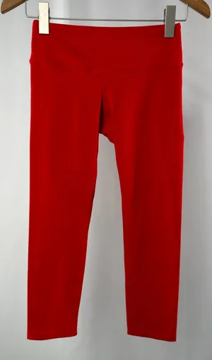 Splits59 Red Nova Performance Low Rise Capri Leggings Size Extra Small‎ thumbnail 1