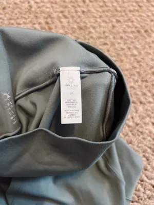 Aerie Sage Green Joggers thumbnail 2