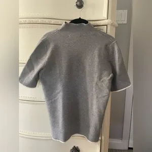 Zara Knit Short Sleeve Sweater Size M thumbnail 7