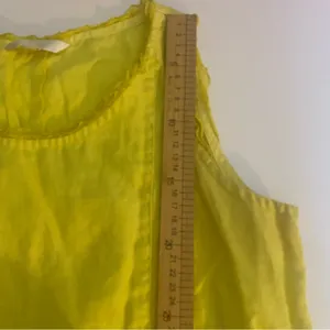 Women's Sleeveless Lime Yellow Summer linen Midi Dress Coastal‎ Beach Breathable thumbnail 10
