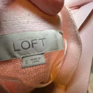 Ann Taylor LOFT Pink Silk Blend Cardigan Small Open Front Bell Sleeve Wrist Tie‎ thumbnail 6
