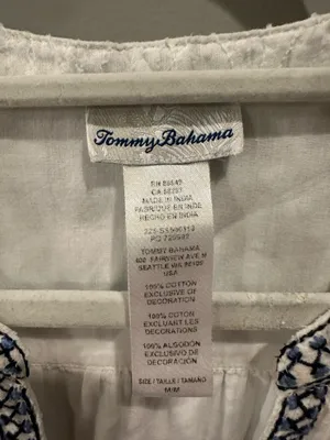 Tommy Bahama Jacquard Tiered Tassel Detail Dress thumbnail 6