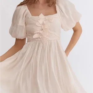 entro Cream Puff Sleeve‎ Mini Dress thumbnail 1