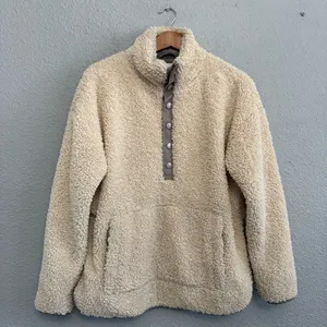 Carbon2Cobalt Snowfall Faux‎ Shearling Pullover Size Small Mid-Heavy Weight thumbnail 1