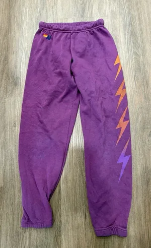 Aviator Nation Sweatpants Women's Size‎ XS Purple thumbnail 1