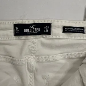 Hollister White Skinny Jeans Smooth Fit thumbnail 6