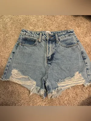 Princess Polly Anne Denim Shorts thumbnail 5