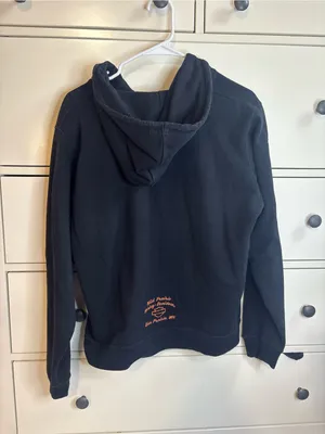 y2k vintage Harley-Davidson Black Hoodie size XL thumbnail 4