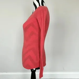 Arizona‎ Jeans Waffle Long Sleeve Top Sz XS thumbnail 3