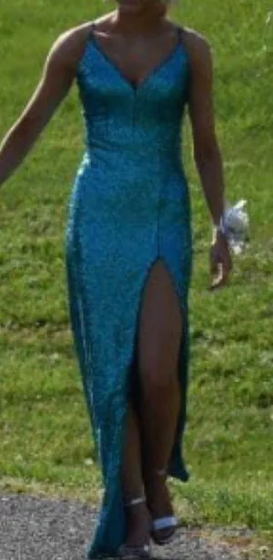 prom dress Blue Size 0 thumbnail 1