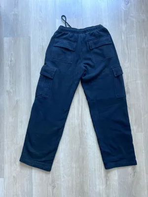 TNA Aritzia black Cozy Fleece Sweatpants Cargo thumbnail 4