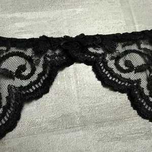 Vintage Victoria's Secret Gold Label Black Lace Garter Belt 90s‎ 80s Canada Made thumbnail 3
