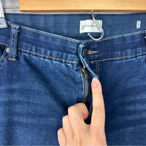 Wonderly Dark Wash Plus Size Skinny Jeans thumbnail 10