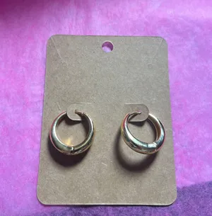 golden hoops Gold thumbnail 1