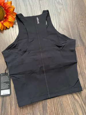 NWT Black Natural Run Form Tank Top XX-LARGE thumbnail 7