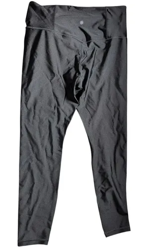 Athleta Elation Sheen Tight Leggings Black Size Large Activewear Yoga Pants thumbnail 1