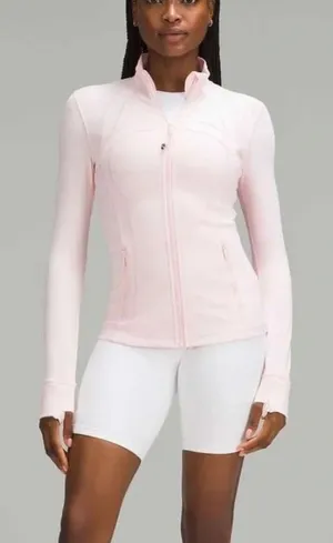 Lululemon Define Jacket Size 6 Strawberry Milkshake‎ Pink Nulu Full Zip thumbnail 1