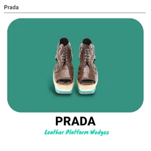 PRADA - 2011 Runway Wedges - NEW thumbnail 7