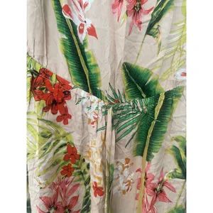 Label of Love Tropical Print A-Line Tassel Maxi Dress Sz Med thumbnail 6