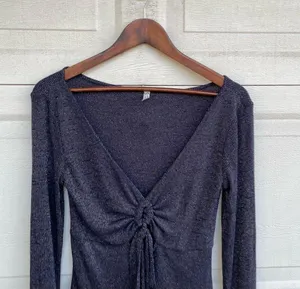Free People Y2K Shirt Top Medium thumbnail 6