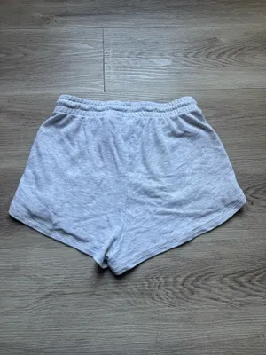Women's Light Gray H&M Lounge Shorts thumbnail 3