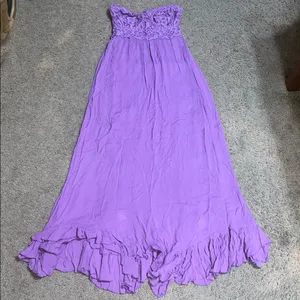 Free People FP One Adella Corset Maxi‎ Dress Beauty Berry Small thumbnail 3