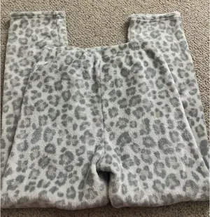 Leopard print lounge pants Gray Size M thumbnail 2
