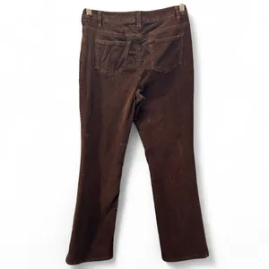 Corduroy Bootcut Pants Chocolate‎ Brown 8 thumbnail 2