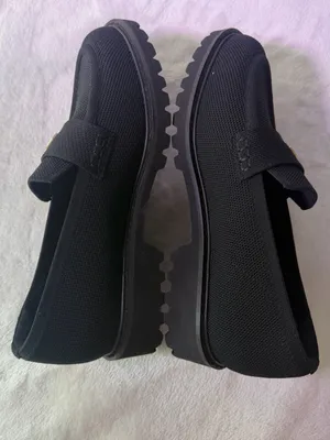 Vizzano Black Knit Penny Loafers for Women thumbnail 9