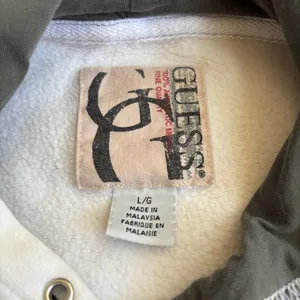 Guess Vintage White Sweatshirt Hoodie thumbnail 3