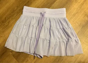 Amazon Tiered Athletic Skirt with Shorts Lilac XS thumbnail 1
