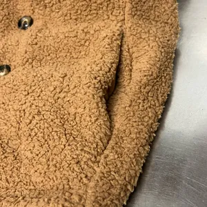 Women’s Light Brown Fleece Jacket thumbnail 4