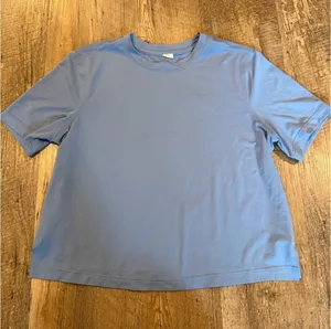 Lululemon Women’s Classic Crewneck Lightweight T‑Shirt in Light Blue thumbnail 1
