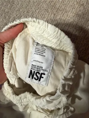 NSF woman’s linen pants size small White thumbnail 4