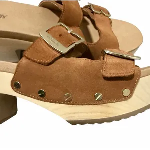 Dr.‎ Scholl's Original Vibe Clogs Suede Leather Honey Women's Size 9M thumbnail 8