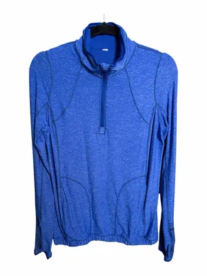 Lululemon Pace Pusher 1/2 Zip Pullover Top Run Relaxed Fit Lightweight thumbnail 1