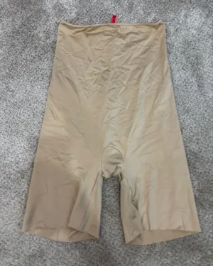 Spanx shapewear high waisted shorts women’s large nude thumbnail 1