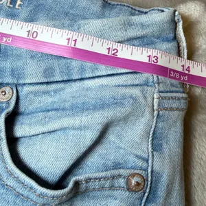American Eagle Womens 4 Regular Hi-Rise Jegging Jeans Luxe Stretch Distressed thumbnail 9