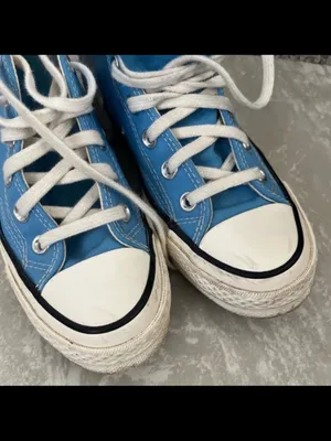 Converse Chuck 70 Vintage Canvas Hi-Top sneaker in University Blue- Woman’s 6 thumbnail 4