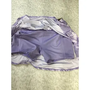 Nike Court Dri-FIT Tennis Skirt Purple Tie Dye Marble Skort FZ6804-533‎ Womens S thumbnail 5